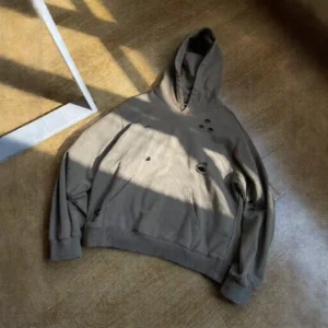 distressed hoodie