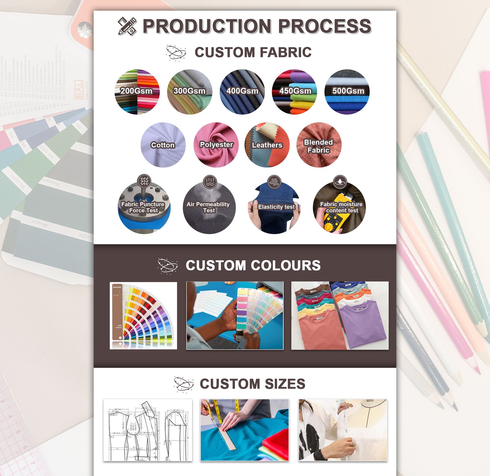 Custom clothing manufacturer