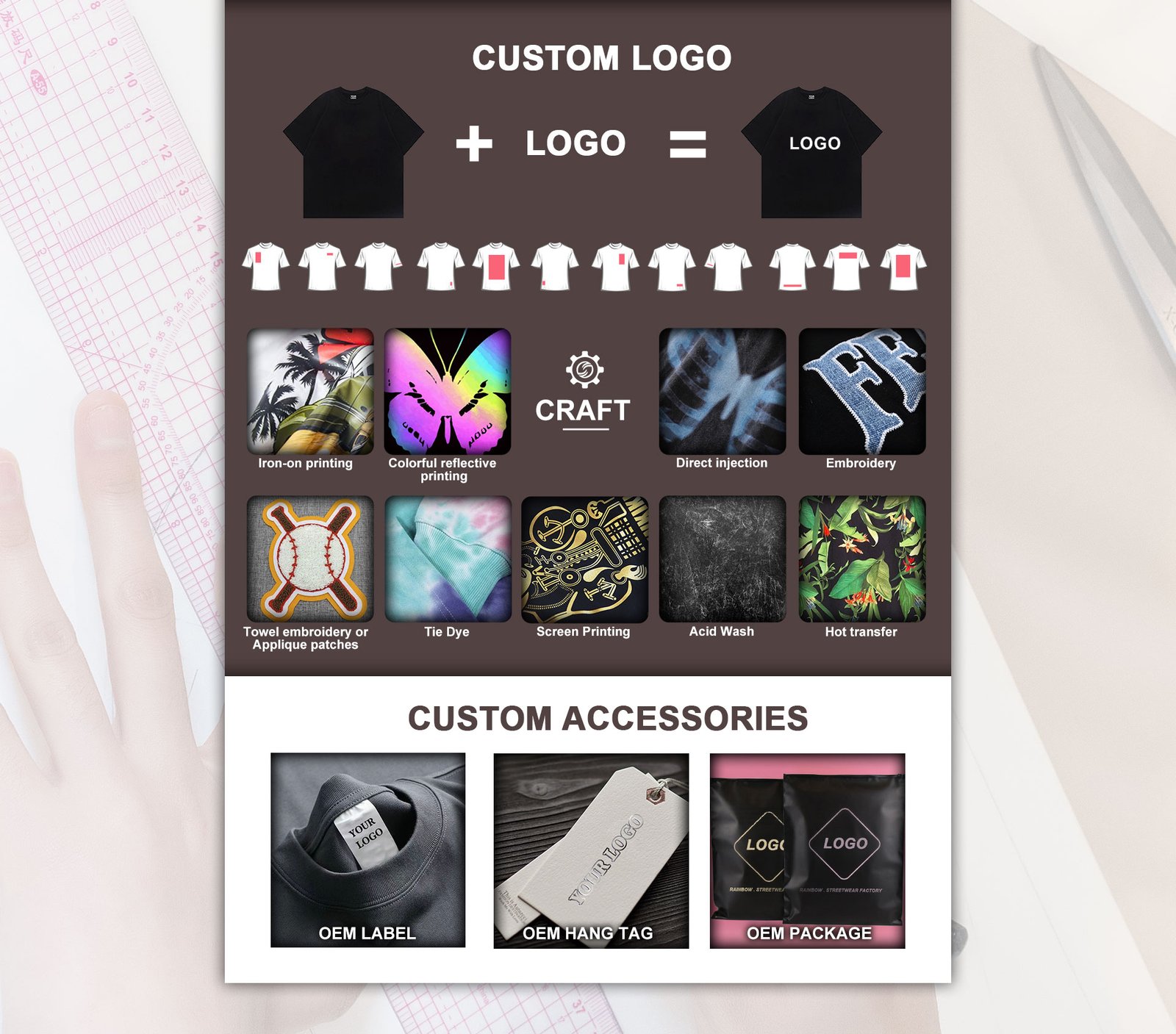 Custom clothing factory